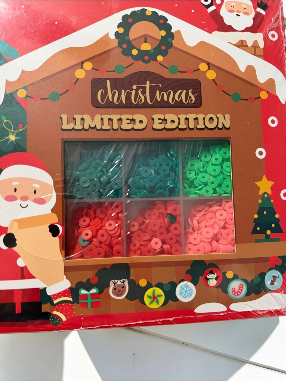 NWT Dowsabel Christmas Clay Beads Kit Limited Edition 6+ - Picture 2 of 5